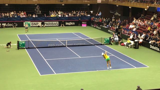 Ashleigh Barty vs. Sofia Kenin (Fed Cup) смотреть онлайн
