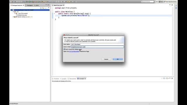 [LD] Git in Eclipse (EGit) #1 - Saving Your Work | Let's Develop With смотреть онлайн