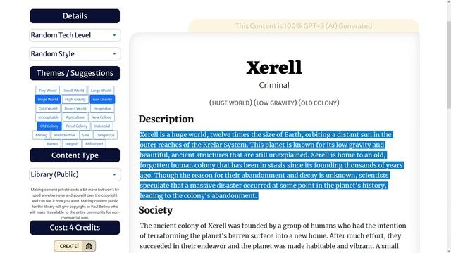Generate Planets with GPT-3.5 AI (Like ChatGPT... but better?) смотреть онлайн