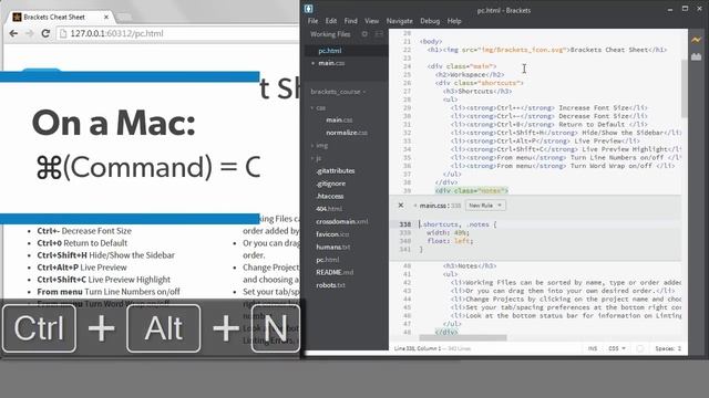 Quick Coding with Brackets - Quick Edit Shortcuts смотреть онлайн