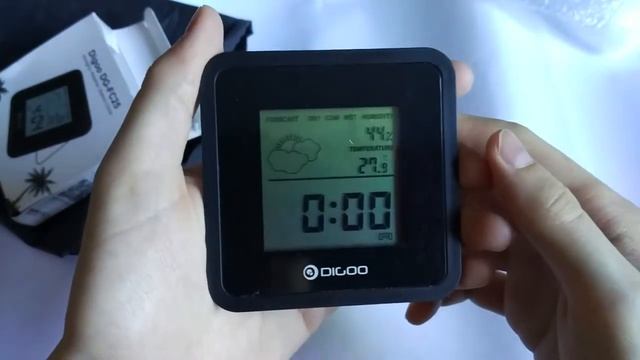 Digoo DG-FC25: термометр, гигрометр, часы, будильник, календарь смотреть онлайн