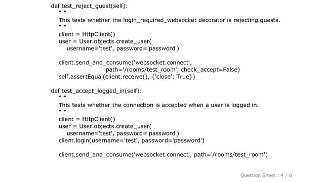 Django : Require login in a Django Channels socket? смотреть онлайн