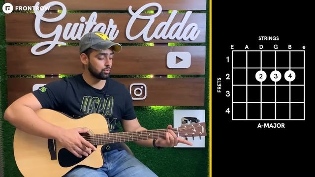 Guitar Lesson 1 - Playing 2 Most Easiest Chords ?| Guitar Lessons for Beginners | FrontRow смотреть онлайн