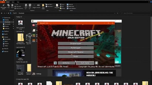 Fabric 1.16.5 Install Tutorial (Works on all snapshots and releases)