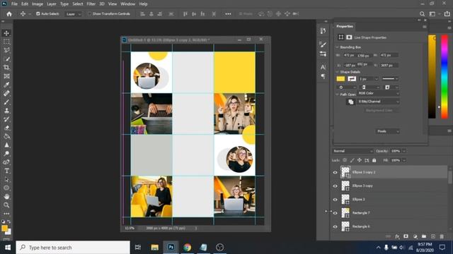 How to design an INSTAGRAM PUZZLE FEED in 6 Steps Photoshop Tutorial 2020 смотреть онлайн