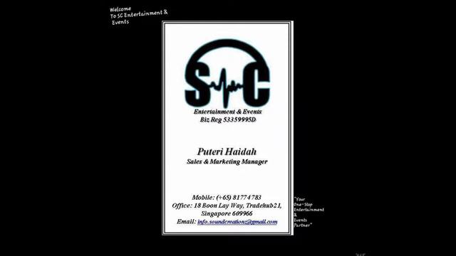 SC Entertainment & Events - "Your One-Stop Entertainment & Events Partner" смотреть онлайн