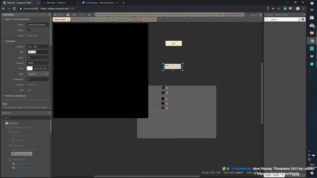 Working on our game, starting to look at dialogue boxes! | Construct Team doing Construct Streams! смотреть онлайн