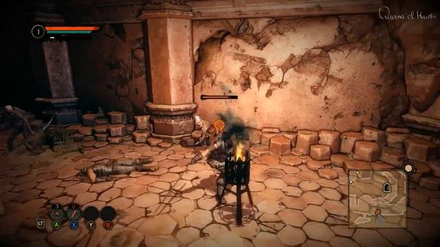 Первый взгляд: игра BOUND BY FLAME русский язык #1 смотреть онлайн
