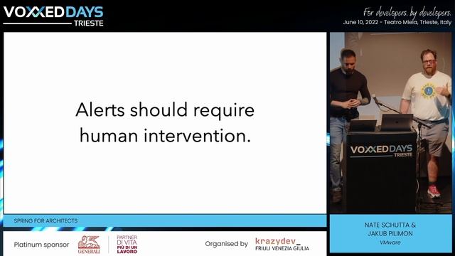 [VDTRIESTE22] Spring For Architects - Conference by Nate Schutta and Jakub Pilimon смотреть онлайн