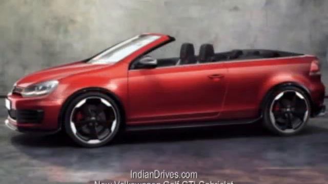 2012 Volkswagen Golf GTI Cabriolet To Debut In Geneva Motor Show