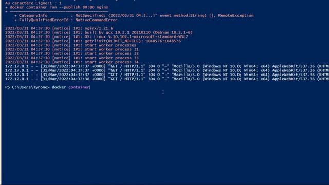Apprendre Docker 3-2 Serveur Web Nginx v 2 смотреть онлайн
