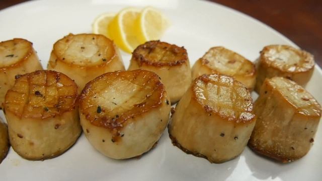 plant-based SEARED SCALLOPS with 5 ingredients.??? смотреть онлайн