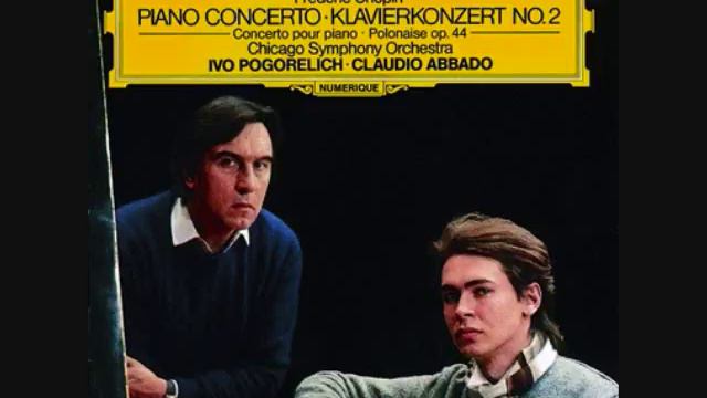 Chopin Piano Concerto No. 2 in F Minor, Op. 21 - IVO POGORELICH - Chicago Symphony Orchestra. смотреть онлайн