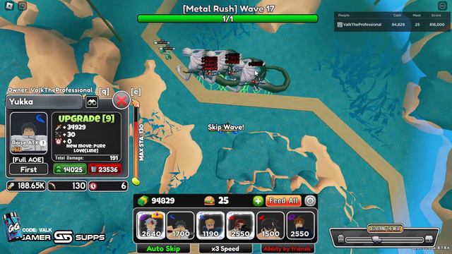 How to Get Infinite Gold in Anime World Tower Defense смотреть онлайн