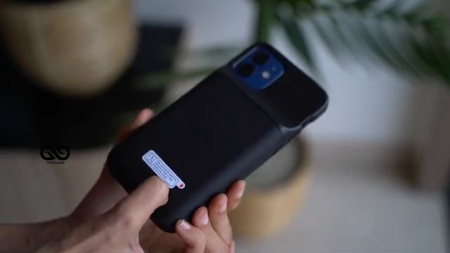 Black battery case for iPhone 12 and 12 Mini смотреть онлайн