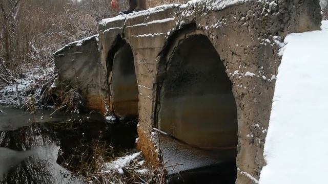 Осмотр повреждений водопропускного сооружения д Стрельчиха р Чечера 24 11 15 смотреть онлайн