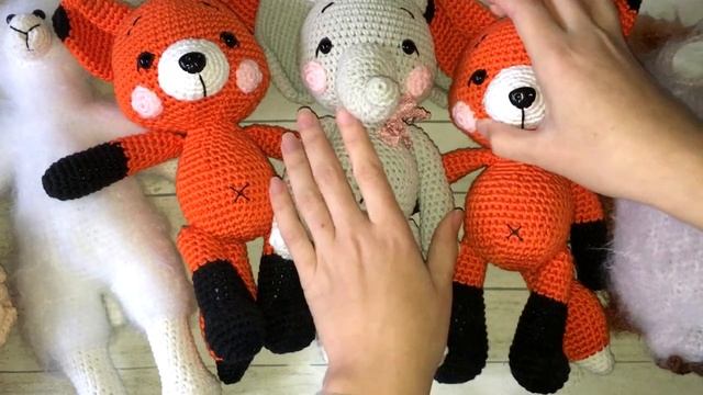 Новые игрушки крючком, что связала смотреть онлайн