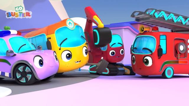 Scary FOREST MONSTER! Go Buster - Bus Cartoons & Kids Stories