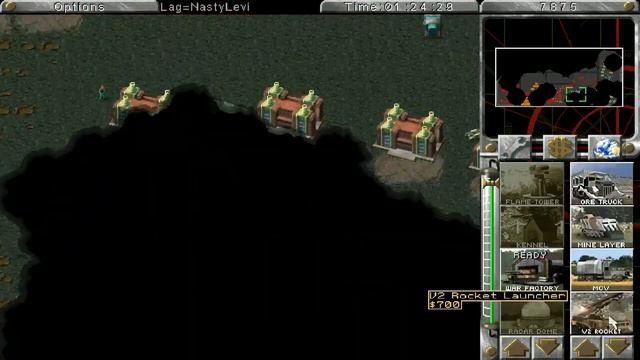 Cncnet 5 RA1 Online Infinite Ore Gameplay смотреть онлайн