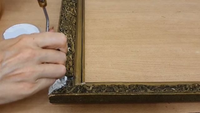 Как отреставрировать багетную рамку смотреть онлайн