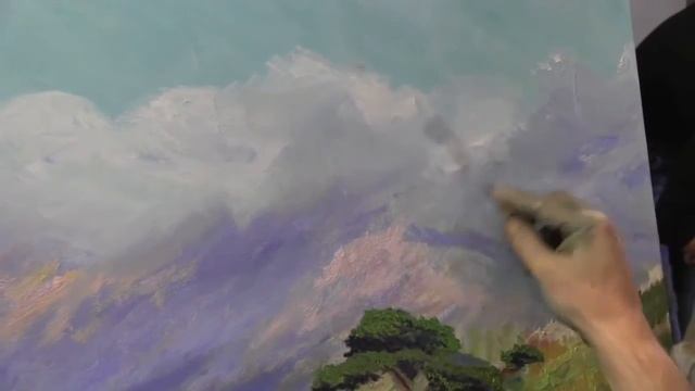 Художник Игорь Сахаров, мастер класс маслянной живописи смотреть онлайн