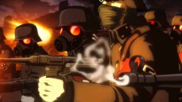 AMV Hellsing ultimate [Carpenter Brut - Roller Mobster]