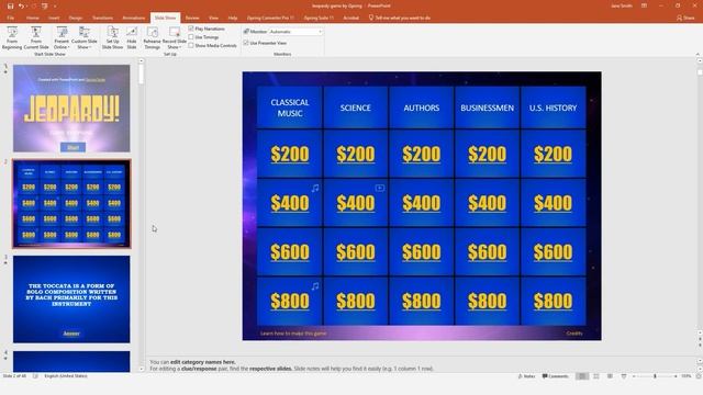 How to Make a Jeopardy Game in PowerPoint смотреть онлайн