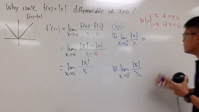 Why isn't abs(x) differentiable at x=0? (definition of derivative) смотреть онлайн