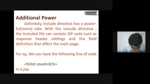 LECTURE 37 | JWT | USING JSP INCLUDE ACTION AND JSP INCLUDE DIRECTIVE смотреть онлайн