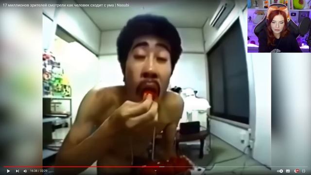 17 миллионов зрителей смотрели как человек сходит с ума | Nasubi Реакция на Solek