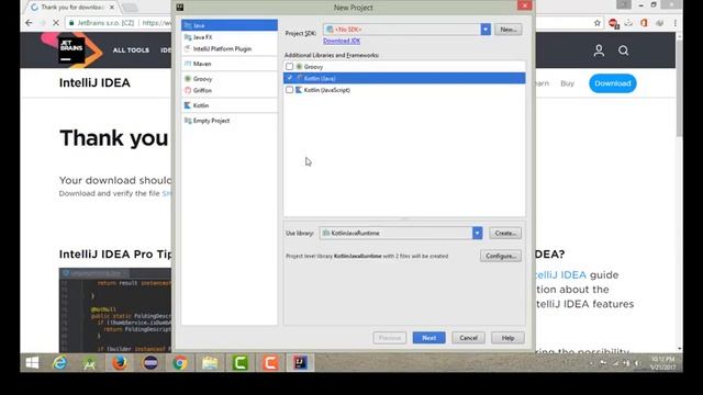 How to Install IntelliJ IDE for Kotlin. | How to Use IntelliJ IDE for Kotlin. смотреть онлайн