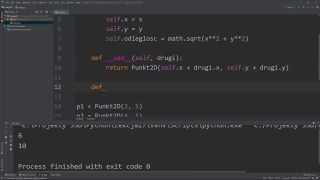 27. Kurs Python 3 - Klasy - magiczne metody смотреть онлайн