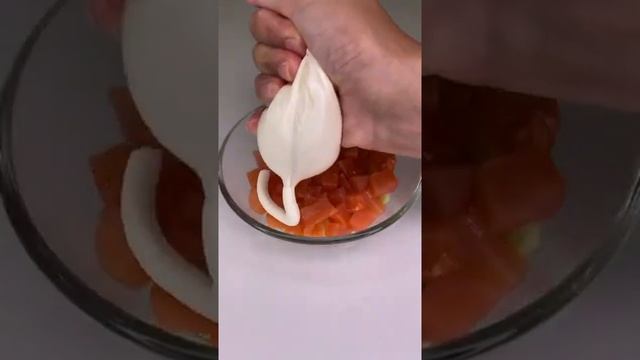 Салат «Ленивые роллы» | Рецепты из тик тока | #shorts смотреть онлайн