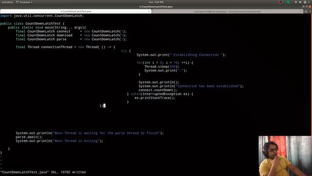 Java Live Coding : CountDownLatch смотреть онлайн