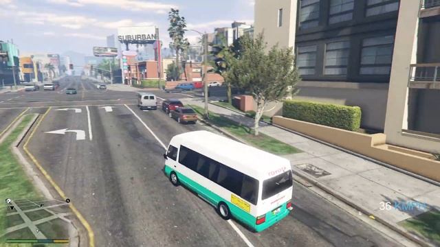 [GTA 5] Toyota Coaster Bus смотреть онлайн