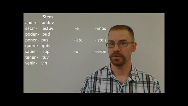 Spanish Lesson: Preterite Irregular Verbs смотреть онлайн