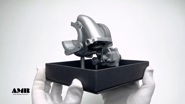 Porsche 911 Turbo VTG Turbocharger Cutaway Model / 1:1 diecast model / AMR UNBOXING смотреть онлайн