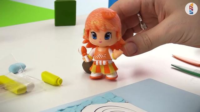 Развивающее видео - лепка для детей. Картина из пластилина смотреть онлайн