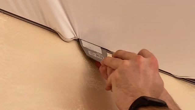 Натяжна стеля своїми руками I Цілий процес смотреть онлайн
