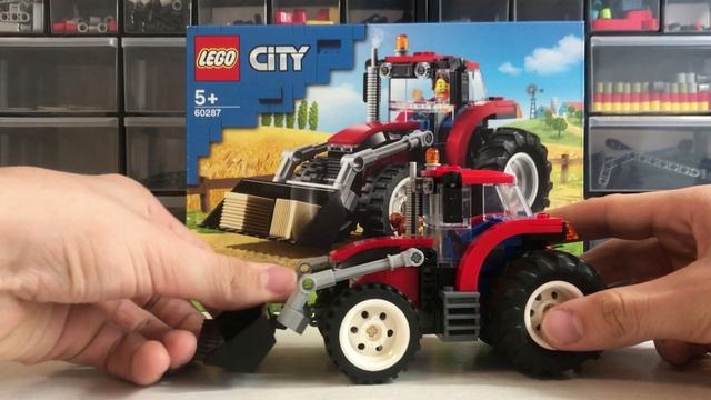 Lego City Great Vehicles Трактор 60287. Обзор. смотреть онлайн