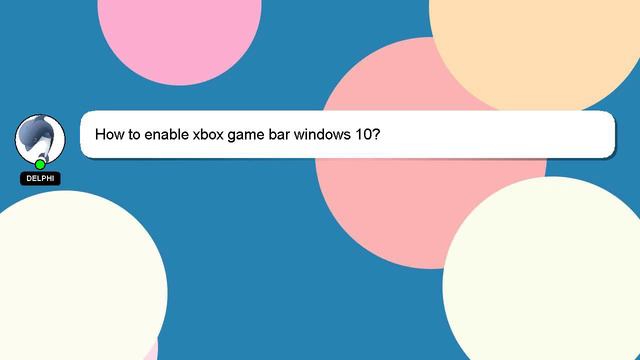 How to enable xbox game bar windows 10? смотреть онлайн