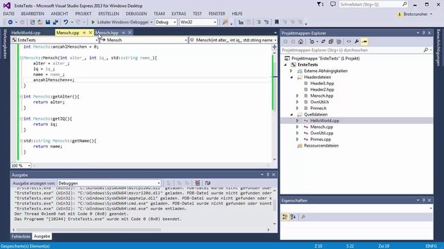 C++ Tutorial [070] - static in Klassen GERMAN смотреть онлайн
