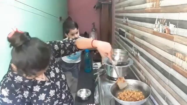 Protein Se Varpur Healthy Lunch//masur Dal & Soyaben My Recipe//me & My Baby's Vlog