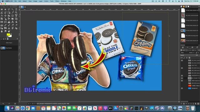 How To Give The Same Exact Filter Effect To Multiple Objects & Layers in GIMP : GIMP TUTORIALS смотреть онлайн