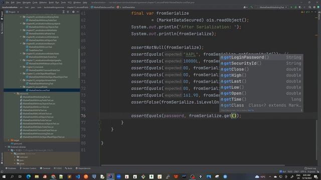 37 - Java Serialization - Protecting sensitive information using SHA1 - Unit Tests Code Demo смотреть онлайн