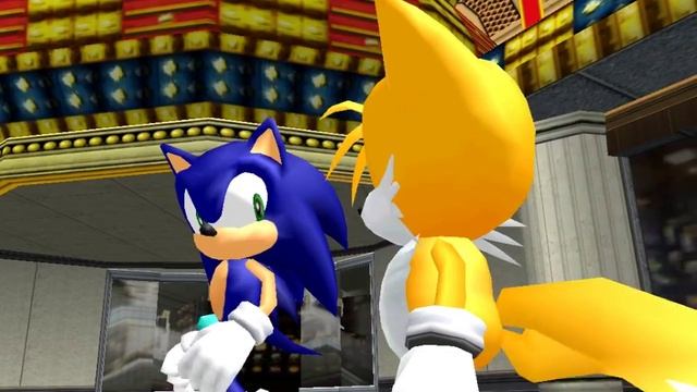 Sonic Adventure DX (2003) | Прохождение игры за Тейлза [#1]