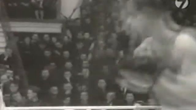 Товарищеская встреча по боксу СССР - Финляндия в 1955 г. смотреть онлайн