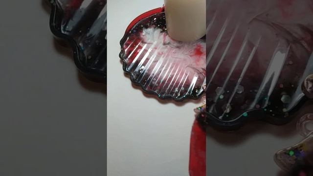 Набор елочных игрушек "Огонь" из эпоксидной смолы смотреть онлайн