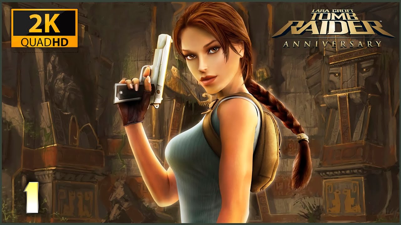 Tomb Raider: Anniversary ★ 1 — Горные пещеры смотреть онлайн