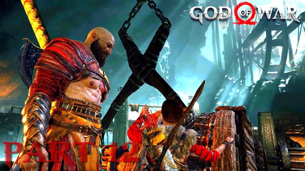 GOD OF WAR Прохождение Часть 12 "Пещера Великанов" смотреть онлайн